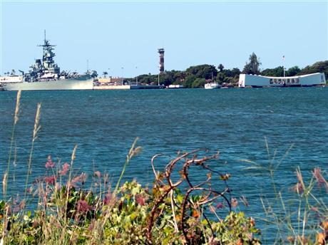 USS Missouri and USS Arizona Memorial