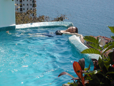 Ocho Cascadas pool