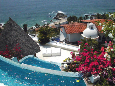 Ocho Cascadas view from pools 