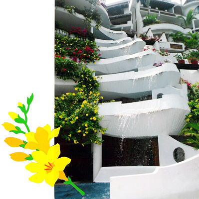 Ocho Cascadas pool