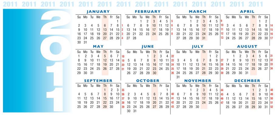annual calendar 2011 printable. Blank+yearly+calendar+2011