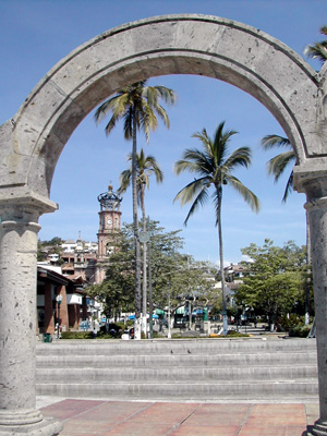 Puerto Vallarta Malecon Losa Arcos Amphitheater