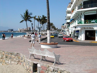 Puerto Vallarta Malecon view