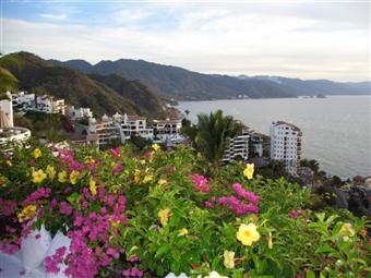 View from Ocho Cascadas Penthouse, looking south towards Mismaloya
