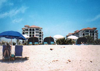 Palm Beach, Marriott Ocean Pointe, beach canopies