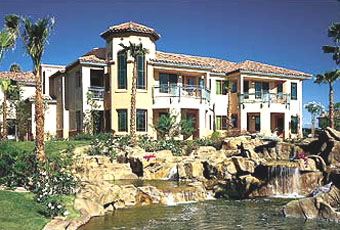 Palm Desert, Marriott Desert Springs, timeshare villa building exterior