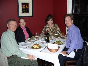 Dinner at the Black Cat Bistro