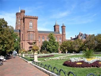 Smithsonian Castle, Enid A. Haupt Garden