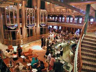 Carnival Cruises Spirit cruiseship Atrium