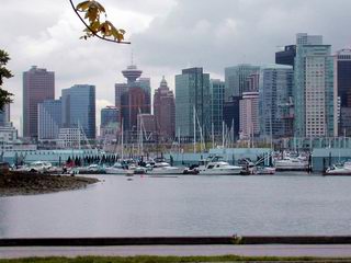 Vancouver downtown skyline