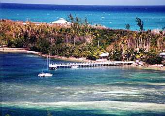 Bahamas lighthouse view