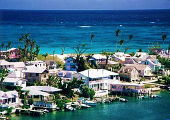 Bahamas Hopetown lighthouse view