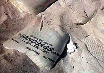 Bahamas sandbags