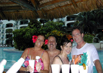Cancun Royal Mayan pool bar