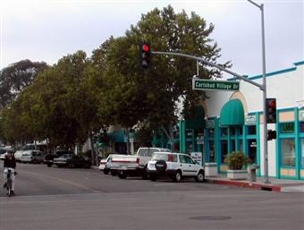 Carlsbad shopping street