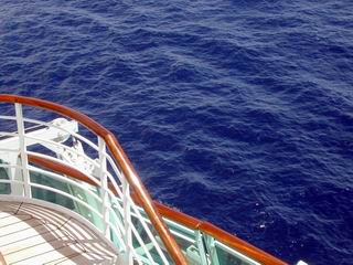 Australian cruise indigo blue water