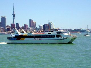Auckland, New Zealand Ferry ride