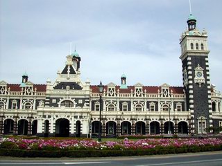 New Zealand cruise Dunedin Railway Station