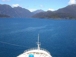 New Zealand cruise Dusky Sound fjord