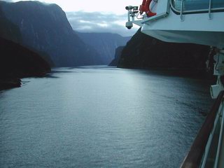 New Zealand cruise Milford Sound