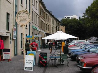 Hobart Tasmania Salamanca Place warehouses