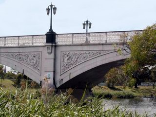 Melbourne Australia Yarra River bridge decoration