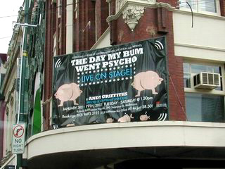 Melbourne Australia theater sign