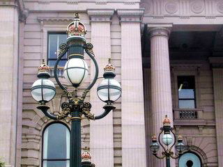 Melbourne Australia streetlights