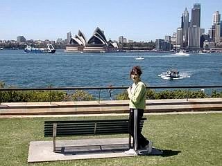 Sydney skyline view