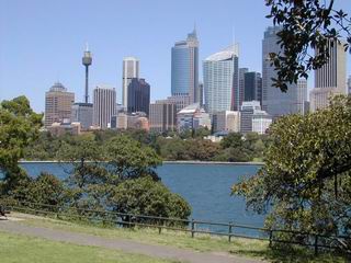Sydney Macquarie Point and Sydney Tower
