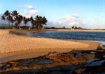 Kauai empty beach