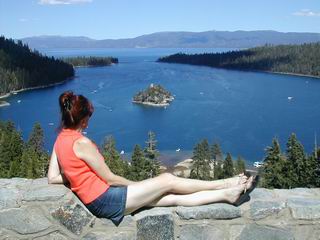 Lake Tahoe Emerald Bay view