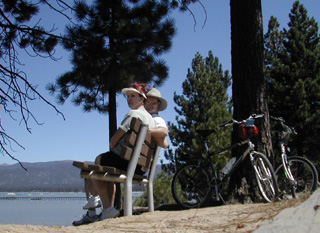 Lake Tahoe bike path