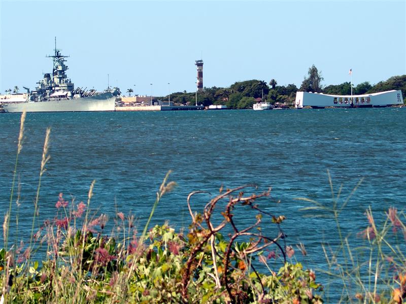 USS Missouri and USS Arizona Memorial