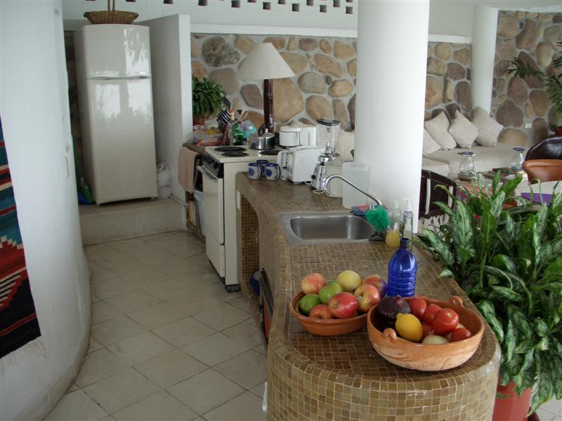 Ocho Cascadas kitchen