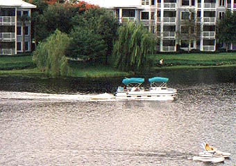 Orlando Marriott Cypress Harbour lake water taxi