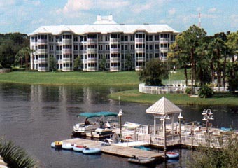Orlando Marriott Cypress Harbour marina, paddle boats, inflatable bumper boats, bicycle boats