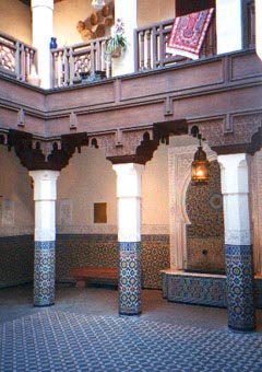 Orlando Disney World EPCOT World Showcase, Morocco tile mosaics