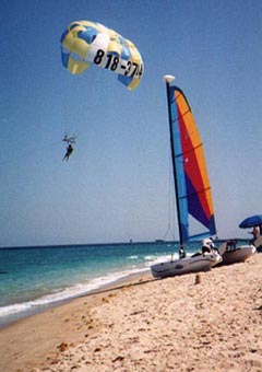 Palm Beach, parasail