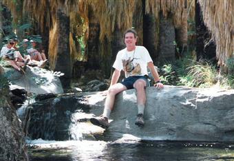 Palm Springs desert oasis