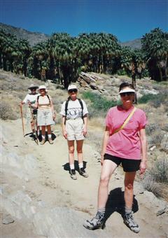 Palm Springs Indian Canyon trail hike