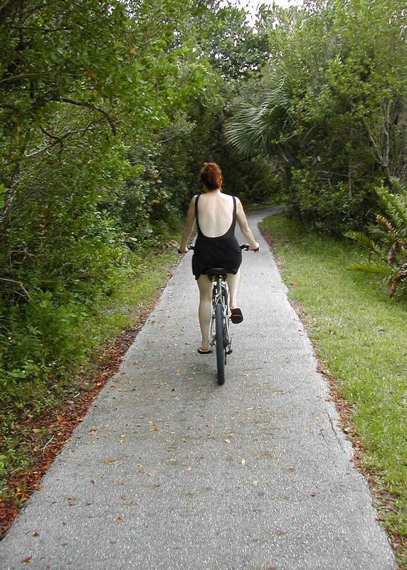 Sanibel Island paved bike path