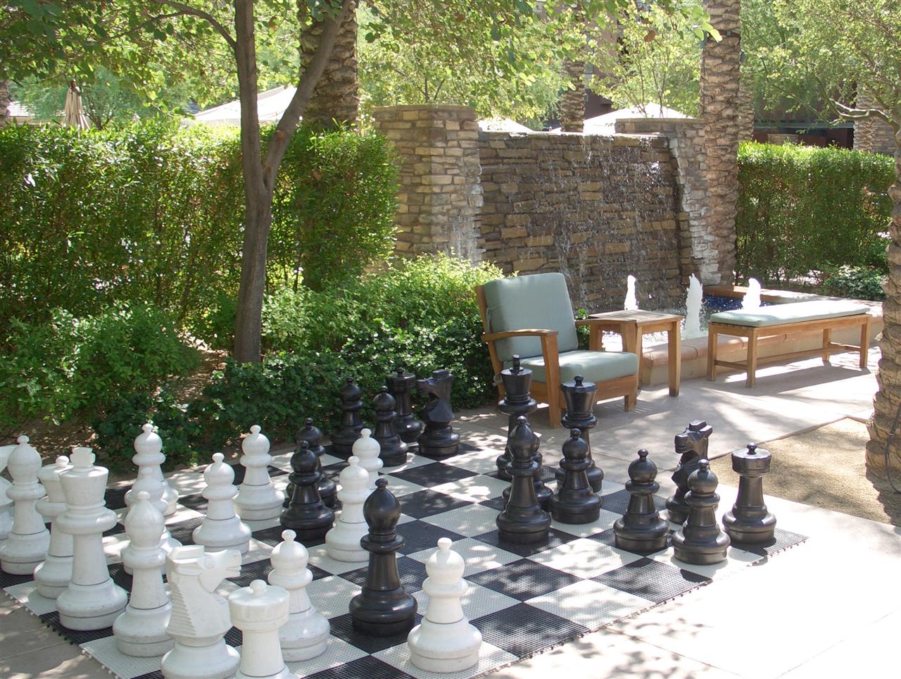 scottsdale westin kierland villas chess board