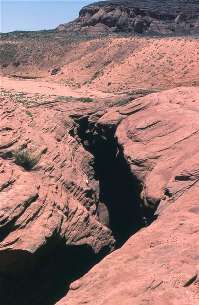 Antelope slot canyon top