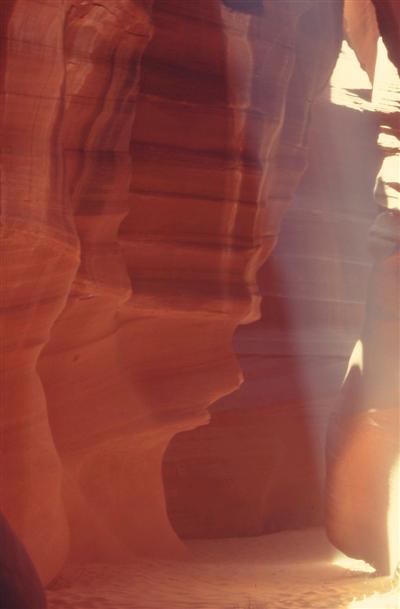 Antelope slot canyon view