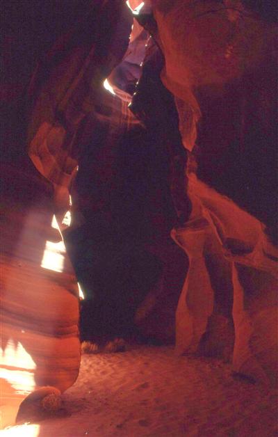 Antelope slot canyon inside