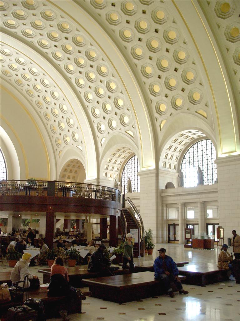 Washington DC Metro Union Station interior