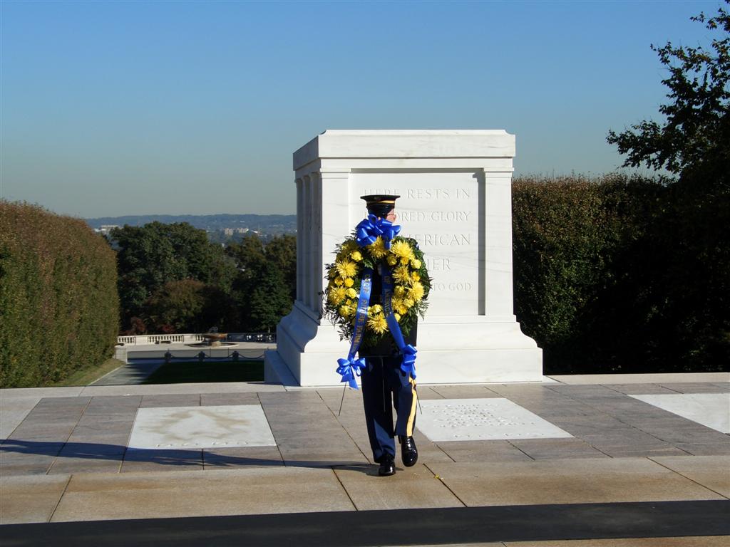 Tomb of the Unknowns, Wreath Changing Ceremony