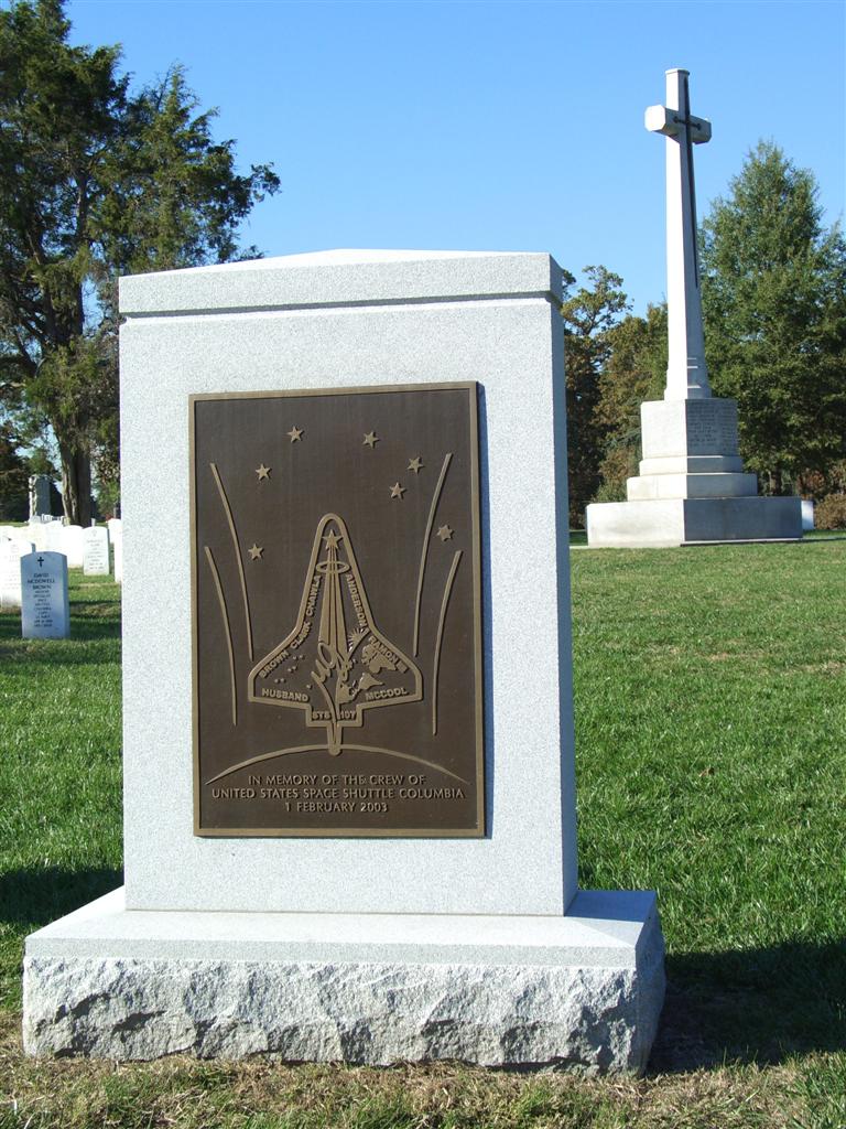 Arlington Cemetery Space Shuttle Columbia Memorial