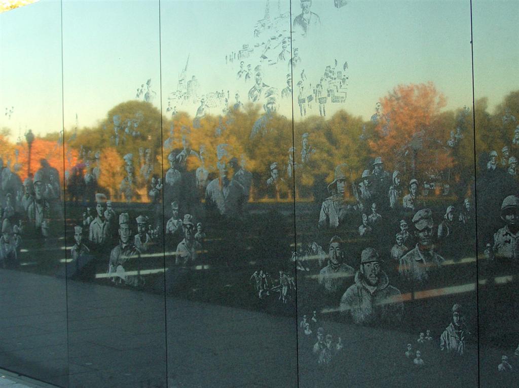 Korean War Veterans Memorial Wall